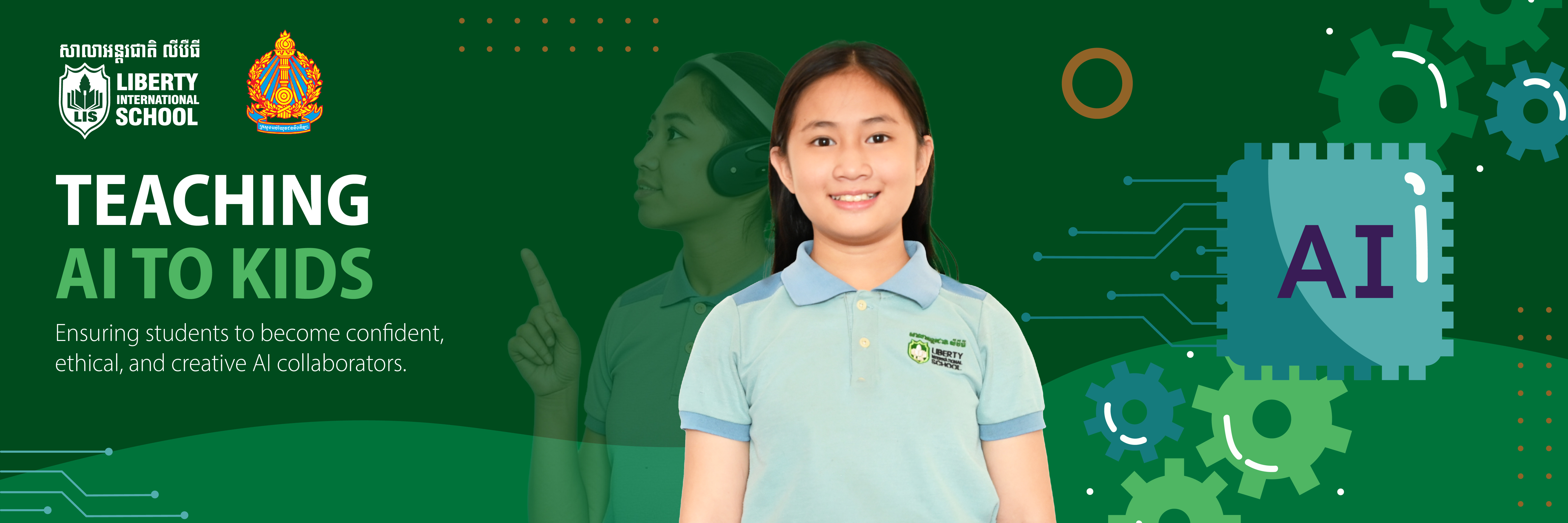 Teaching AI to Kids - Liberty International School Phnom Penh