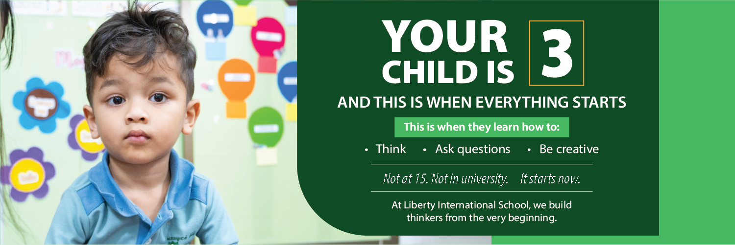 your child is 3 make future-ready